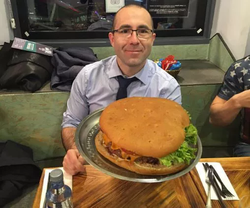 hamburguesa de 10