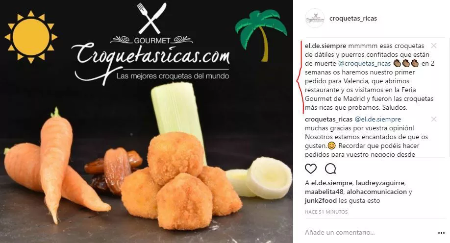 opiniones restaurantes croquetas ricas