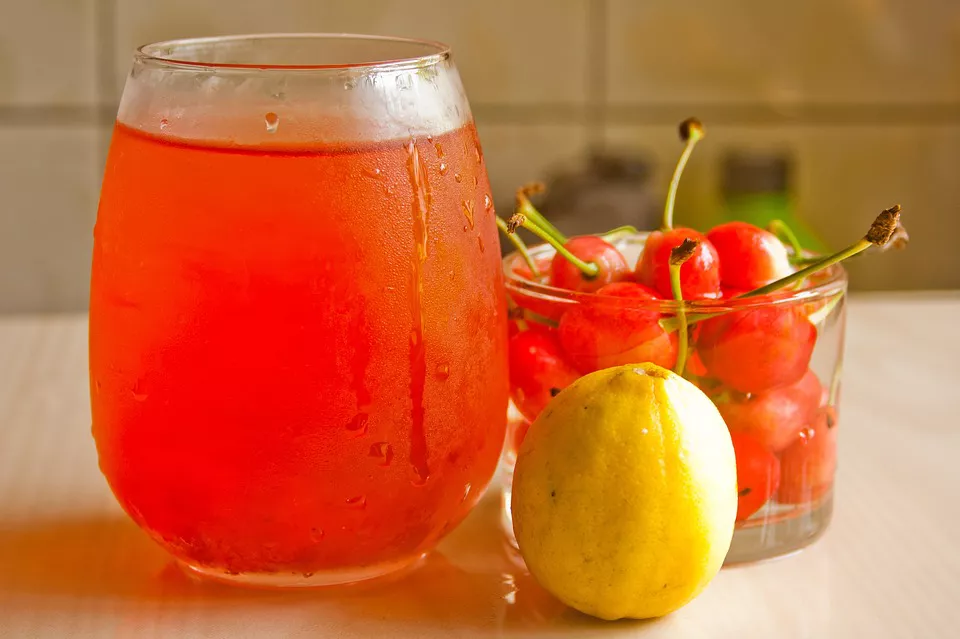 bebidas cerezas