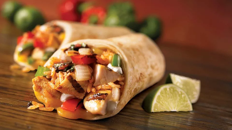 burritos de pollo