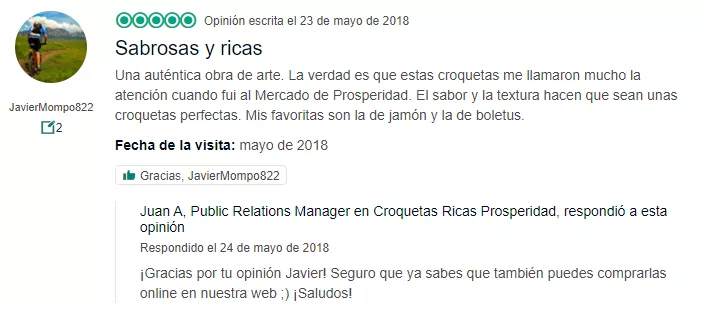 croquetas ricas prosperidad opiniones