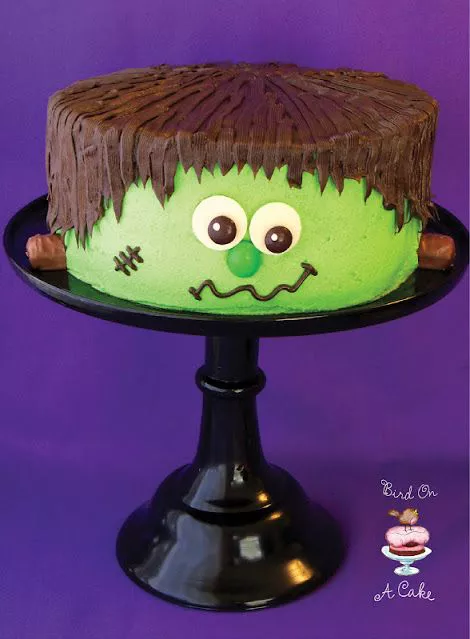 tarta frankestein halloween