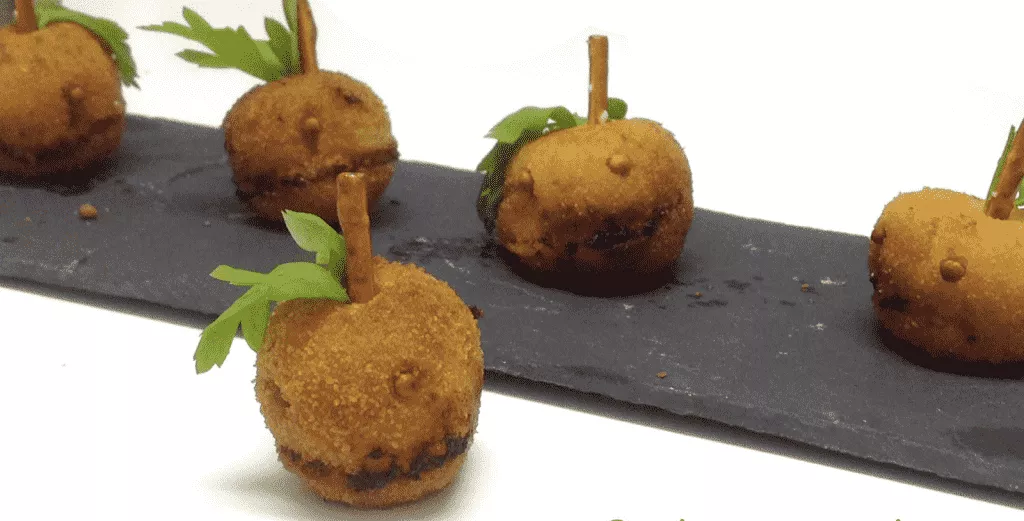 aperitivos halloween croquetas ricas