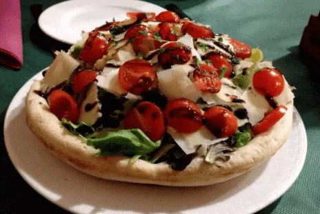 ensalada pizza