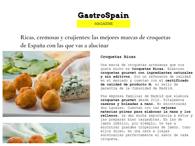 gastro-spain croquetas ricas