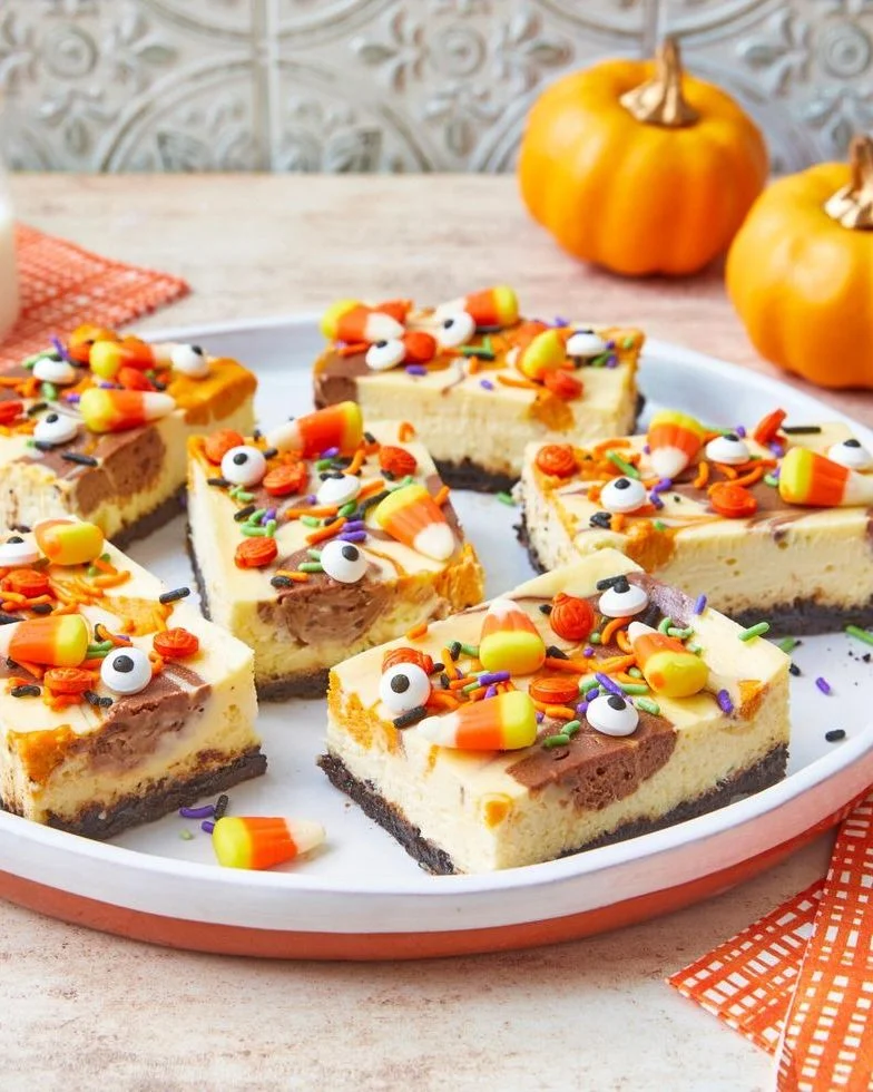 tarta de queso halloween