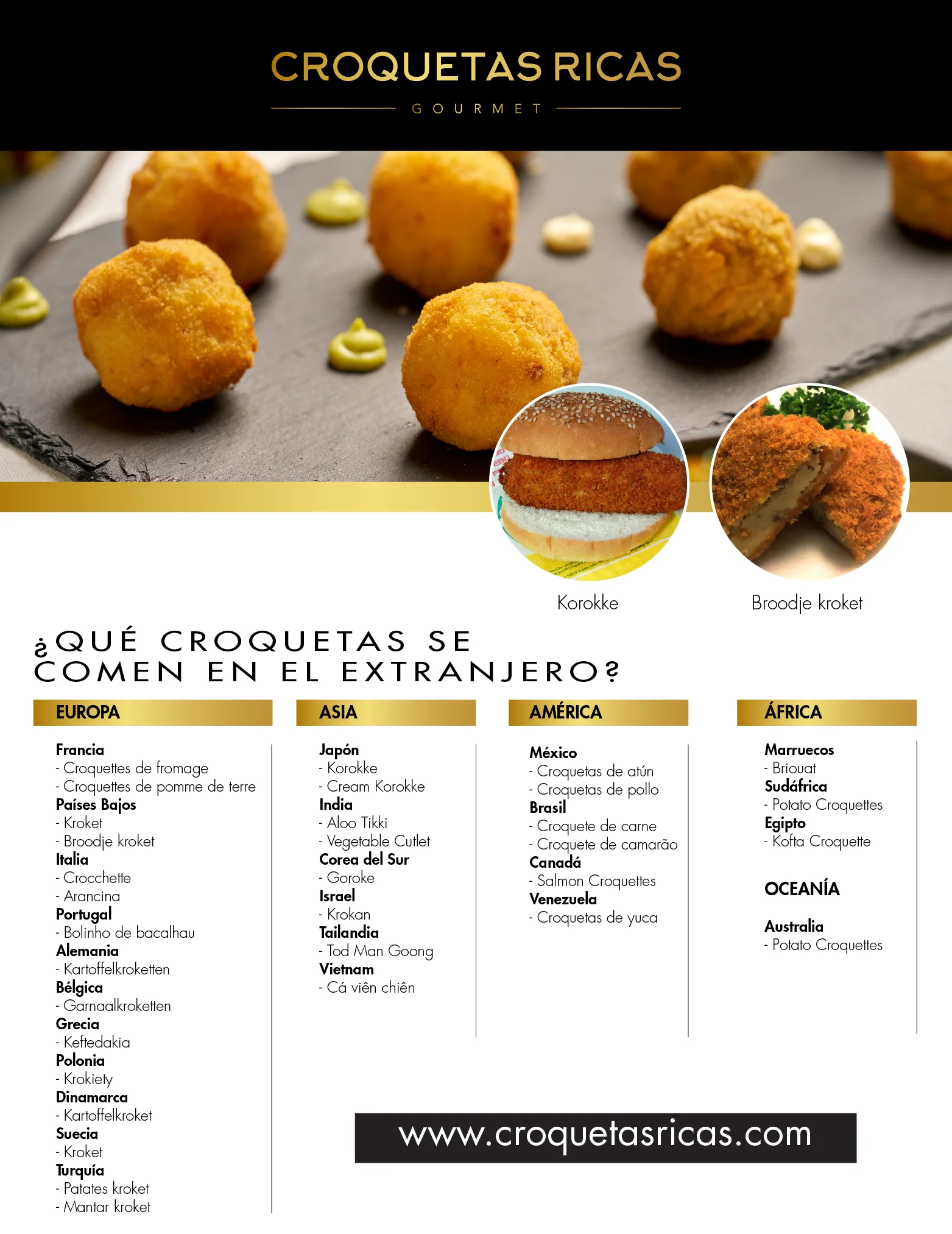 infografia croquetas comen extranjero