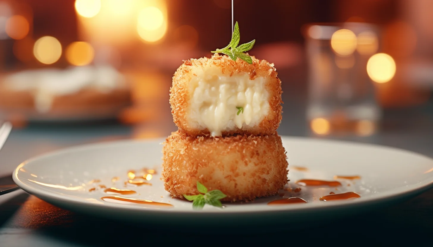 croqueta tarta de queso