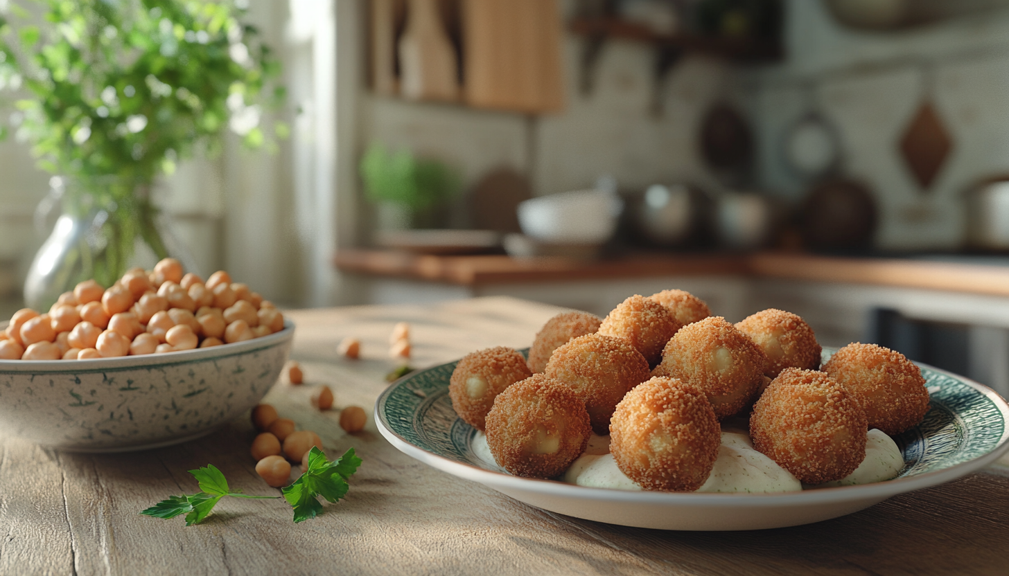 croquetas garbanzos
