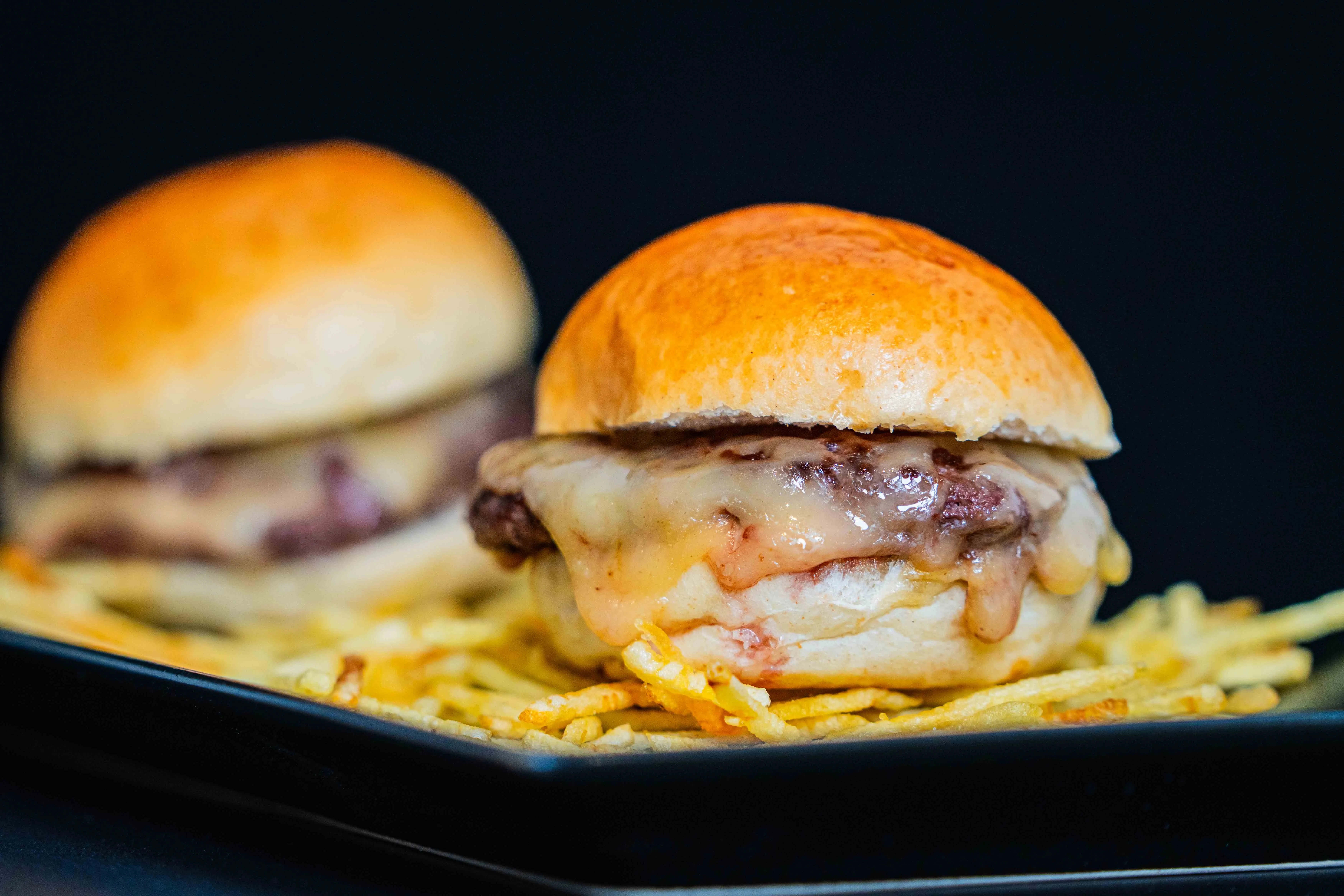 mini hamburguesas