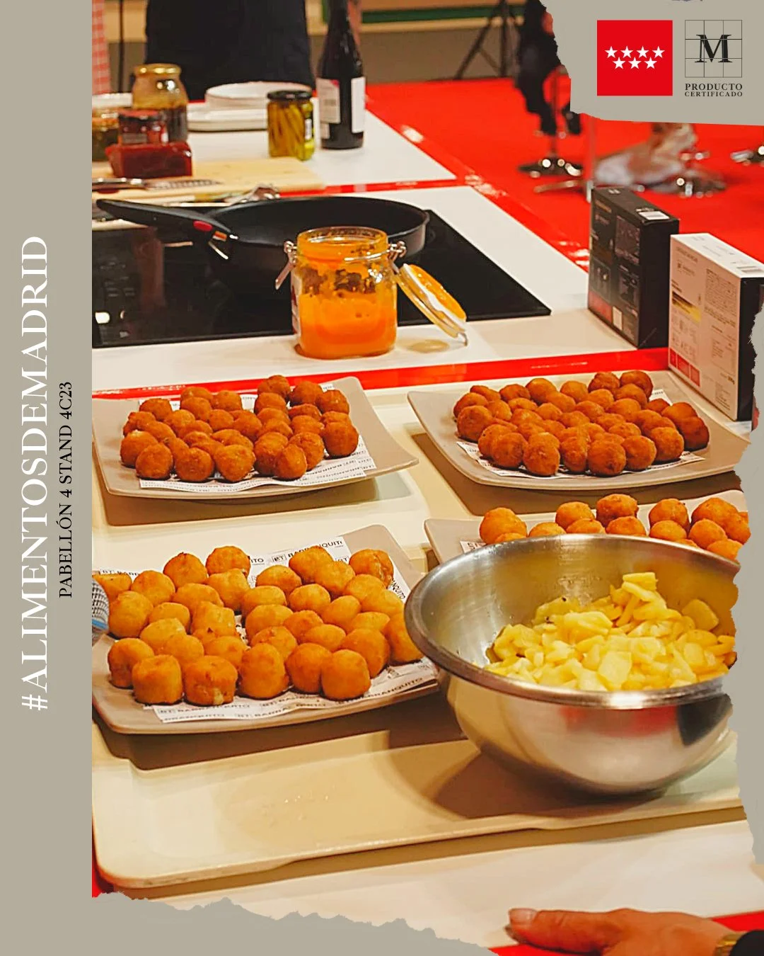croquetas showcooking