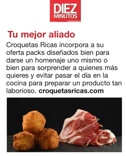 revista diez minutos croquetas ricas