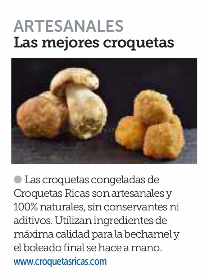 revista semana croquetas ricas