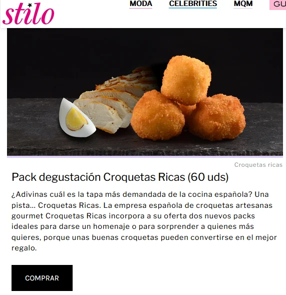 stilo croquetas ricas