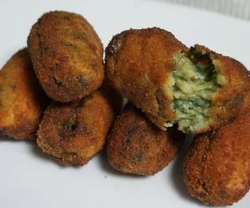 Receta sencilla de croquetas de acelgas y queso