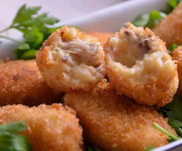 Receta fácil para elaborar unas croquetas de fabada asturiana