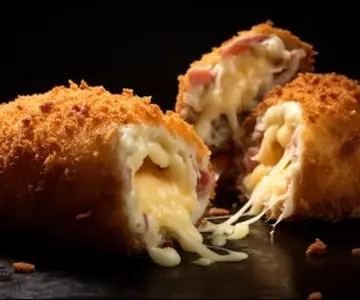 Receta de croquetas de bacon y queso parmesano